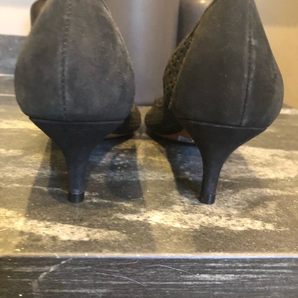 Schutz Black Mesh Shoes - Picture 4 of 7